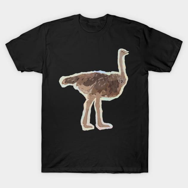 Allegedly - Ostrich T-Shirt by Lsutton4
